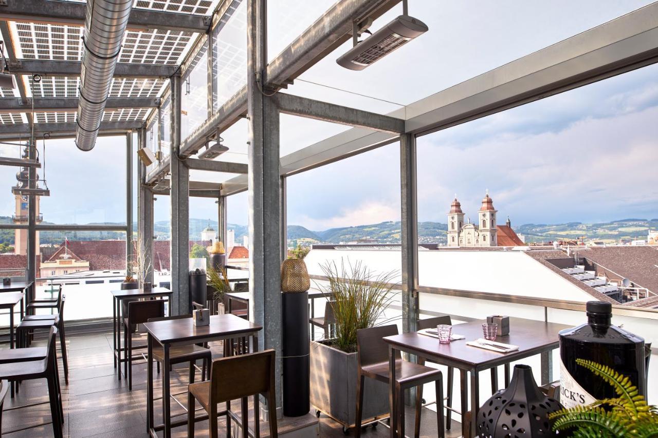 Hotel Schwarzer Baer Linz Exterior foto